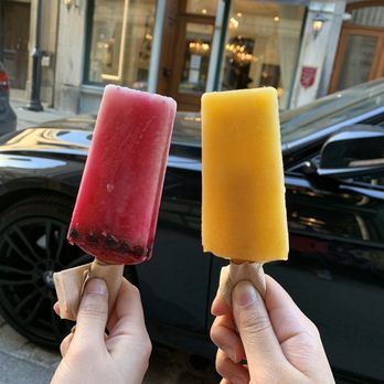 Lapop - Blueberry lemonade and passionfruit - Waffles Near Me - Montreal, Quebec