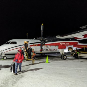 Ravn Alaska - Landing in Ted Stevens - Airlines Near Me - Anchorage, Alaska