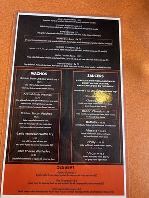 Menu photo 3 The Moonridge Room Big Bear Lake, CA