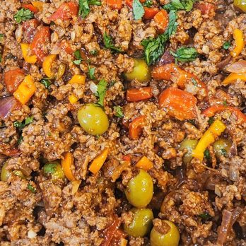 Despacito - Picadillo (Puerto Rican Chilli) over Rice - Puerto Rican Near Me - Burlington, Vermont