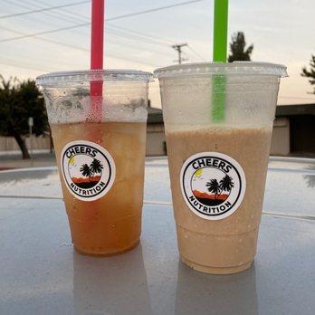 Cheers Nutrition - Peach tea and Herbal Life Select shake. - Juice Bars & Smoothies Near Me - San Bernardino, California Cheers Nutrition - Peach tea and Herbal Life Select shake. - Juice Bars & Smoothies Near Me - San Bernardino, California