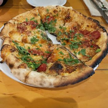 Industrial Eats - What is essentially a Margherita pizza - Pizza Near Me - Buellton, California