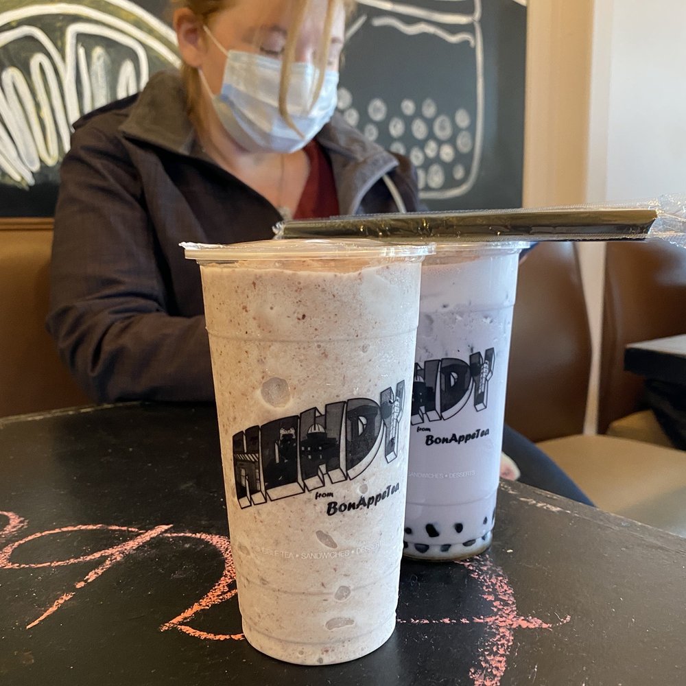 Red Bean Smoothie, Taro Milk Tea Red Bean Smoothie, Taro Milk Tea