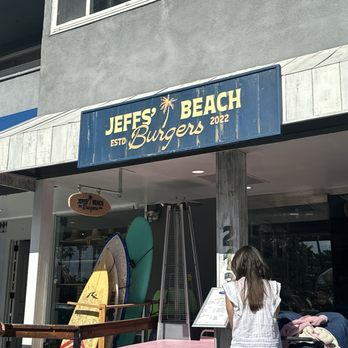 Jeffs' Beach Burgers - View from the outside - Burgers Near Me - San Diego, California Jeffs' Beach Burgers - View from the outside - Burgers Near Me - San Diego, California