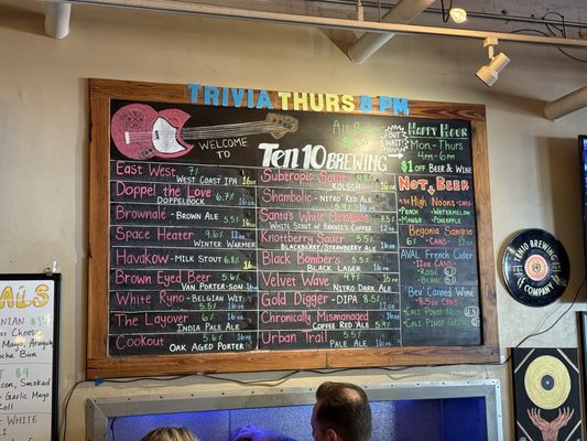 Menu photo 8 Ten10 Brewing Co Orlando, FL Menu photo 8 Ten10 Brewing Co Orlando, FL