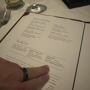 Ruth's Chris Steak House - Steak menu - Steakhouses Near Me - Fresno, California Ruth's Chris Steak House - Steak menu - Steakhouses Near Me - Fresno, California
