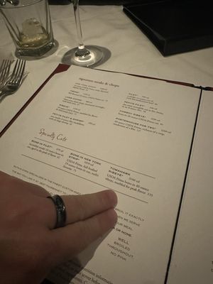 Menu photo 3 Ruth's Chris Steak House Fresno, CA Menu photo 3 Ruth's Chris Steak House Fresno, CA
