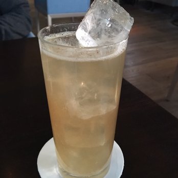 Alo Restaurant - Pear tea ginger drink - Bars Near Me - Toronto, Ontario