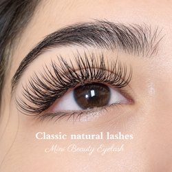 Mini Beauty Eyelash - Classic lashes done by mini beauty eyelash