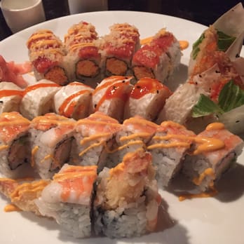 Sushi Masa - Double spicy roll, TNT roll, Bubba Gump roll - Sushi Bars Near Me - Baton Rouge, Louisiana Sushi Masa - Double spicy roll, TNT roll, Bubba Gump roll - Sushi Bars Near Me - Baton Rouge, Louisiana