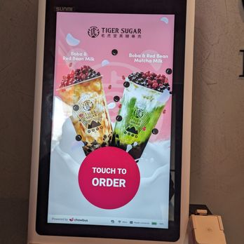 Tiger Sugar - Kiosk - there are 2 - Bubble Tea Near Me - Columbus, Ohio