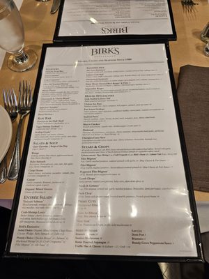 Menu photo 1 Birks Restaurant Santa Clara, CA Menu photo 1 Birks Restaurant Santa Clara, CA