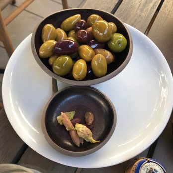 Knife Pleat - Olive appetizer - French Near Me - Costa Mesa, California Knife Pleat - Olive appetizer - French Near Me - Costa Mesa, California