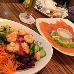 SeafoodSylt meets Asia - Fish based Late lunch, along with german beers