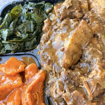 Fatsoz Kitchen - Oxtails rice and gravy, yams and the best collard greens you will ever have. - Soul Food Near Me - Suisun City, California Fatsoz Kitchen - Oxtails rice and gravy, yams and the best collard greens you will ever have. - Soul Food Near Me - Suisun City, California