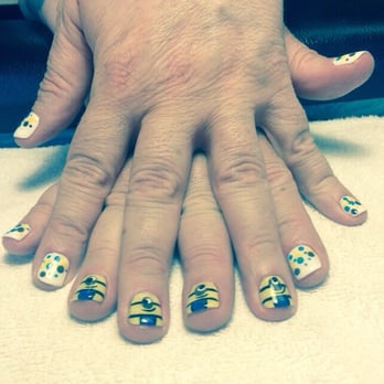 Westview Nails - Minion nails to give me LIFE! Thank you Tina! - Nail Salons Near Me - Seattle, Washington Westview Nails - Minion nails to give me LIFE! Thank you Tina! - Nail Salons Near Me - Seattle, Washington