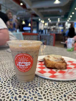 Vector Brewing + Pizza + Coffee by null