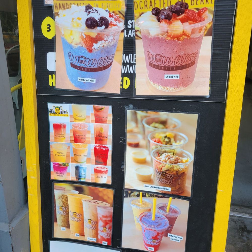 Wow Wow Hawaiian Lemonade - Berkeley - Acai Bowls Near Me - Berkeley, California Wow Wow Hawaiian Lemonade - Berkeley - Acai Bowls Near Me - Berkeley, California