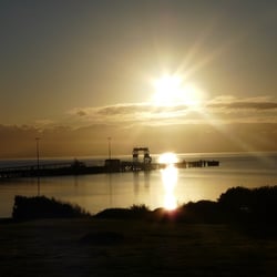 Kangaroo Island - Sonnenuntergang in Kingscote