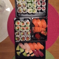Sushi's Stockel - Plateau saumon, plateau sushi's et plateau rolls