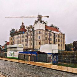 Schloss Güstrow - Eingerüstet (05/2024)
