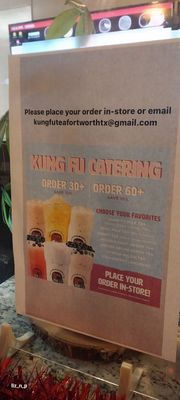 Menu photo 3 Kung Fu Tea Fort Worth, TX