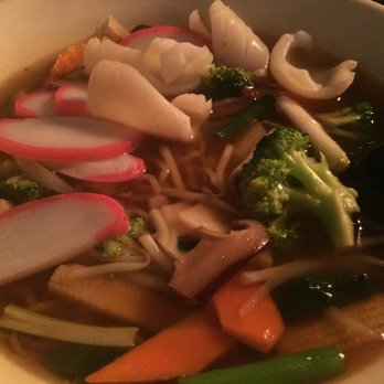 Ramen Bar - Shoyu vegetable ramen with squid and fish cake. - Ramen Near Me - Pittsburgh, Pennsylvania Ramen Bar - Shoyu vegetable ramen with squid and fish cake. - Ramen Near Me - Pittsburgh, Pennsylvania