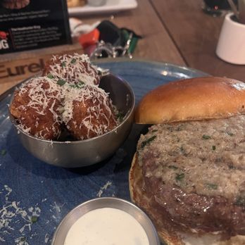 Eureka! - 28 Day Bone Marrow* Mac & Cheese Balls - American Near Me - Redlands, California Eureka! - 28 Day Bone Marrow* Mac & Cheese Balls - American Near Me - Redlands, California