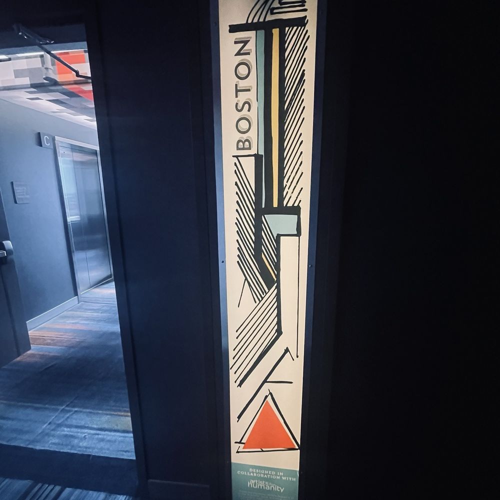 Aloft by Marriott Boston Seaport District - Elevator art - Hotels Near Me - Boston, Massachusetts Aloft by Marriott Boston Seaport District - Elevator art - Hotels Near Me - Boston, Massachusetts