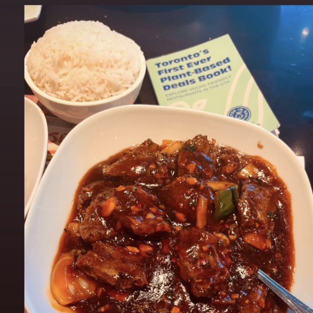 Hakka Ren - Vegan beef wet (sorry I don't remember what sauce) - Chinese Near Me - Mississauga, Ontario Hakka Ren - Vegan beef wet (sorry I don't remember what sauce) - Chinese Near Me - Mississauga, Ontario