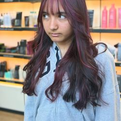 The Parlor - Pink highlights by Brittney