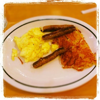 IHOP - Scrambled eggs, por link sausages and has browns. - Breakfast & Brunch Near Me - Monterey Park, California IHOP - Scrambled eggs, por link sausages and has browns. - Breakfast & Brunch Near Me - Monterey Park, California