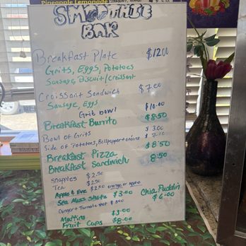 Smoothie Bar - Breakfast menu - Juice Bars & Smoothies Near Me - Hephzibah, Georgia Smoothie Bar - Breakfast menu - Juice Bars & Smoothies Near Me - Hephzibah, Georgia