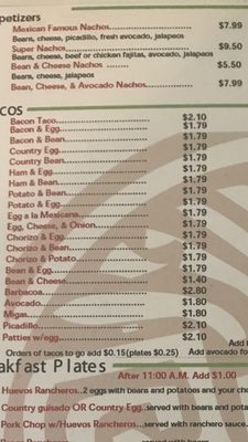 Menu photo 5 Benjamin's Kitchen Von Ormy, TX