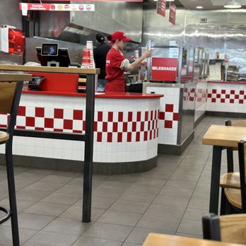 Five Guys - The kitchen and register area - Burgers Near Me - Manchester, New Hampshire
