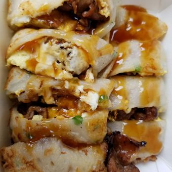 L'uxweet - Taiwanese egg pancake with bbq pork - Bakeries Near Me - Tustin, California L'uxweet - Taiwanese egg pancake with bbq pork - Bakeries Near Me - Tustin, California