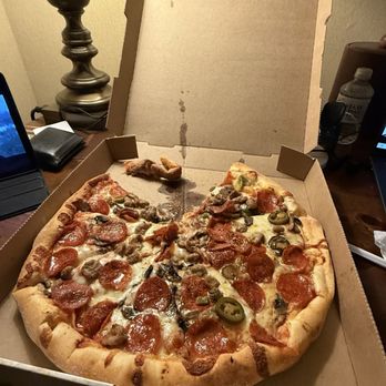 Dion's Pizza - Medium size pizza. - Pizza Near Me - Las Cruces, New Mexico Dion's Pizza - Medium size pizza. - Pizza Near Me - Las Cruces, New Mexico