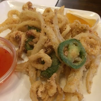 Naked Fish - Millbrae - Calamari. SKIP IT. More onions than squid. They were small and cut super thin. - Japanese Near Me - Millbrae, California