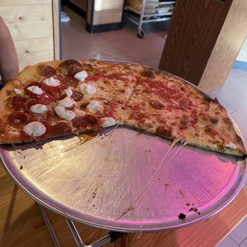 Pizza Bruno - Classic Pie (half with pepperoni and ricotta) - Pizza Near Me - Orlando, Florida Pizza Bruno - Classic Pie (half with pepperoni and ricotta) - Pizza Near Me - Orlando, Florida