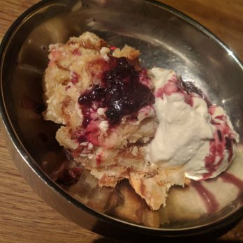 R Kitchen - Bread pudding with mixed berries yummm - New American Near Me - Charleston, South Carolina R Kitchen - Bread pudding with mixed berries yummm - New American Near Me - Charleston, South Carolina