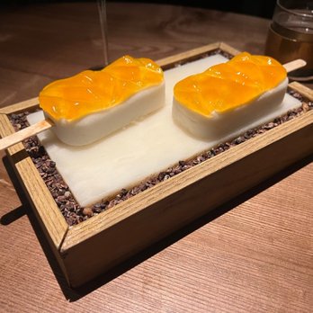 Bistro 100 Maneiras - Popsicles for first dessert - Bistros Near Me - Lisbon, 11