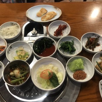 Kum Sung BBQ - The complimentary side dishes made by a talented chef - Korean Near Me - Flushing, New York Kum Sung BBQ - The complimentary side dishes made by a talented chef - Korean Near Me - Flushing, New York