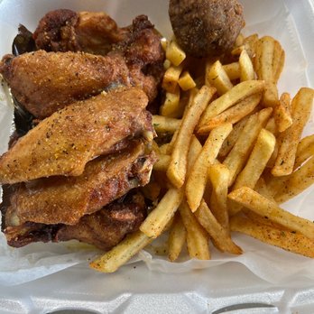 Wing Quarter - Wings, Boudain balls, fries - Cajun/Creole Near Me - Houston, Texas Wing Quarter - Wings, Boudain balls, fries - Cajun/Creole Near Me - Houston, Texas