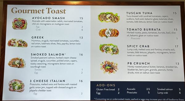Menu photo 2 Toastique Westlake Village, CA Menu photo 2 Toastique Westlake Village, CA