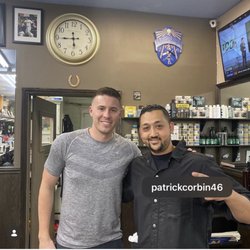 Scottsdale Barber Shop - One of my really good customers, former Arizona diamond explorer Patrick Corbin