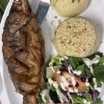 Los Cabos Seafood - Fried Whole Fish Black Bass - Seafood Near Me - El Paso, Texas