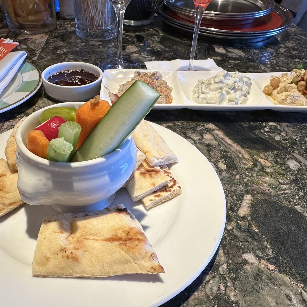 BG Restaurant - Mezza plate - New American Near Me - New York, New York BG Restaurant - Mezza plate - New American Near Me - New York, New York
