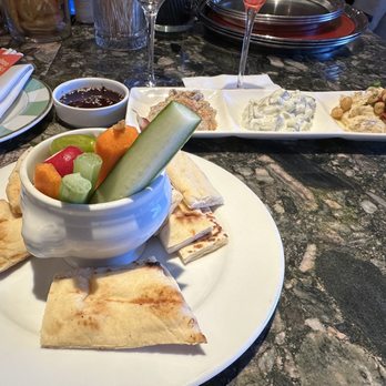 BG Restaurant - Mezza plate - New American Near Me - New York, New York