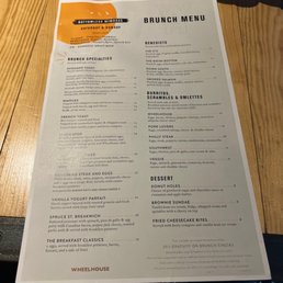 Brunch Menu Brunch Menu