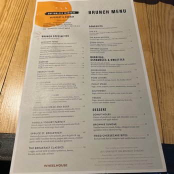 Wheelhouse Downtown - Brunch Menu - Burgers Near Me - Saint Louis, Missouri Wheelhouse Downtown - Brunch Menu - Burgers Near Me - Saint Louis, Missouri